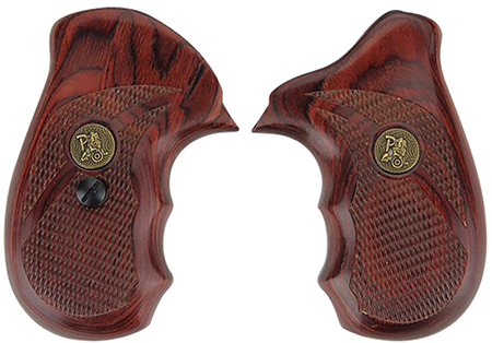 Pachmayr 63000 Renegade Grip Checkered Rosewood Laminate with Finger Grooves for S&W J Frame | Elite Firearms