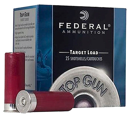 Federal TG12EL8 Top Gun 12Gauge 2.75" 7/8oz 8Shot 25 Per Box/10 Case | Elite Firearms
