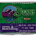 Sierra 7177C Tipped MatchKing  22Cal 77gr Tipped MatchKing 500/Box | Elite Firearms