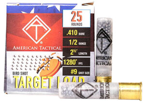 ATI ATIAC4109 Target Load 410Gauge 2.5" 1/2oz 9Shot 20 Per Box/10 Case | Elite Firearms