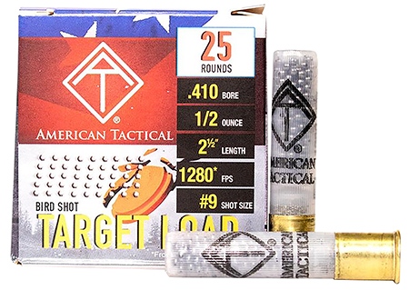 ATI ATIAC4109 Target Load  410Gauge 2.5" 1/2oz 9Shot 20 Per Box/10 Case | Elite Firearms
