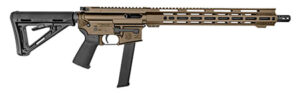 Diamondback DB1418P061 DB15 9mm Luger 32+1 16", FDE Rec/M-Lok Handgaurd, Carbon Lower, Black Magpul CTR Stock/K2 Grip, Flash Hider | Elite Firearms