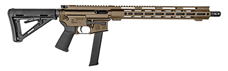 Diamondback DB1418P061 DB15  9mm Luger 32+1 16", FDE Rec/M-Lok Handgaurd, Carbon Lower, Black Magpul CTR Stock/K2 Grip, Flash Hider | Elite Firearms