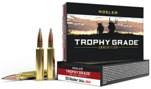 Nosler 60099 Trophy Grade Long-Range 33Nosler 265gr Nosler Spitzer AccuBond Long Range 20 Per Box/10 Case | Elite Firearms