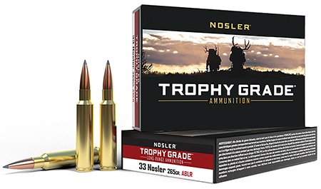 Nosler 60099 Trophy Grade Long-Range 33Nosler 265gr Nosler Spitzer AccuBond Long Range 20 Per Box/10 Case | Elite Firearms