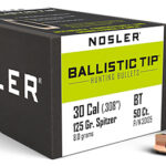 Nosler 30125 Ballistic Tip  30Cal 125gr Spitzer 50/Box | Elite Firearms
