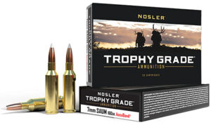 Nosler 60045 Trophy Grade  7mm Rem SA Ultra Mag 160 gr Nosler Spitzer Partition 20 Per Box/ 10 Case | Elite Firearms
