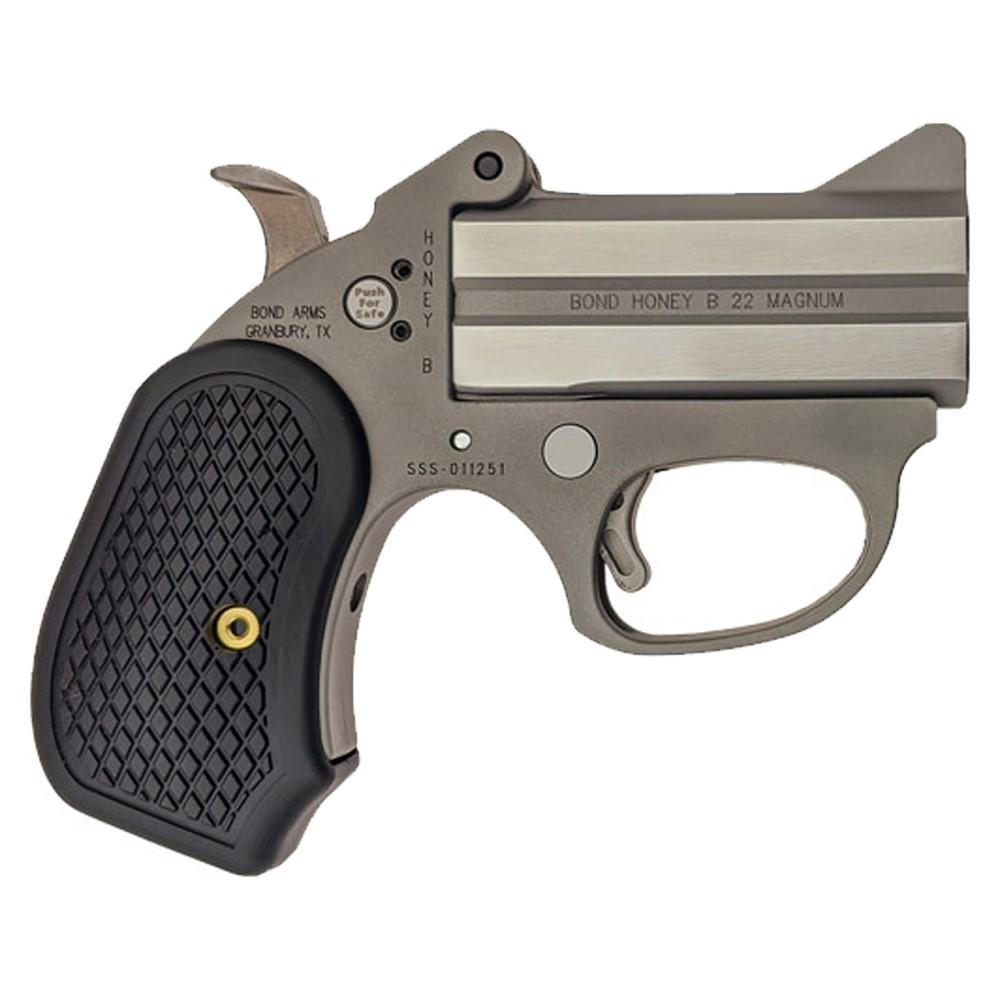 Bond Arms Honey B Handgun .22 Mag 2rd Capacity 3" Barrel Stainless