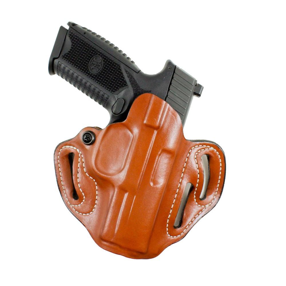 DeSantis #002 Speed Scabbard Holster for Colt 1911 5" Tan RH | Elite Firearms