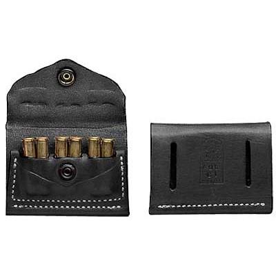 DeSantis 2x2x2 Cartridge Pouch for Most .38/.357 Cal Black Ambi | Elite Firearms
