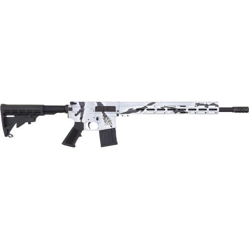 GLFA .223 Wylde Rifle .223 Wylde 30rd Magazine 16" Threaded Barrel Snow Camo with 15.25" Handguard | Elite Firearms