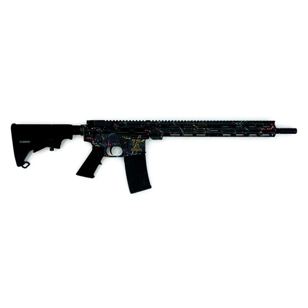 Great Lakes AR-15 "Saved By the Splatter" Rifle .223 Wylde 30rd Magazine 16" Barrel Black/Nitride | Elite Firearms