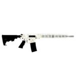 Great Lakes AR-15 "Saved By the Splatter" Rifle .223 Wylde 30rd Magazine 16" Barrel White/Stainless Steel | Elite Firearms