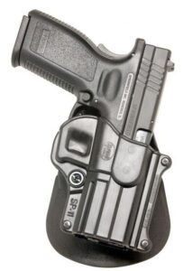 Fobus Standard Paddle Holster for Springfield XD Black Left Hand | Elite Firearms
