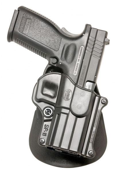 Fobus Standard Paddle Holster for Springfield XD Black Left Hand | Elite Firearms