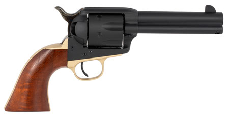 Taylors & Company 550432 Old Randall 45 Colt (LC) Caliber with 4.75" Barrel, 6rd Capacity Cylinder, Overall Blued Finish Steel & Walnut Navy Size Grip | Elite Firearms