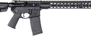 Stag Arms STAG15000142 Stag 15 Tactical 5.56x45mm NATO 16" Barrel, 30+1 Optic Ready, Overall Black, Magpul  Stock & MOE Grip Right Hand