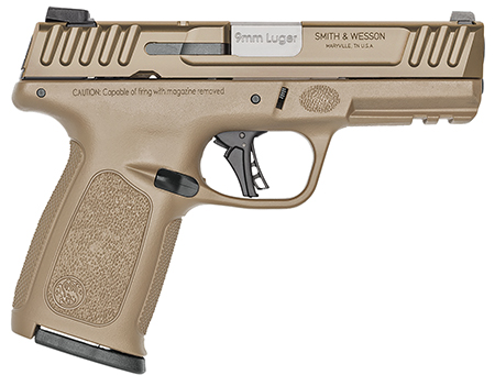 Smith & Wesson 14371 SD9 2.0  9mm Luger 16+1 4" FDE Compact Frame Stainless Steel Slide Textured Grip | Elite Firearms