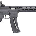 Smith & Wesson 14375 M&P15-22 Sport Bundle .22 LR 25+1 16.50" Black Threaded Barrel Polymer Receiver Black Handguard Grip | Elite Firearms