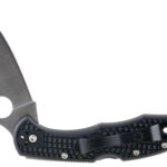 Spyderco C11FPBK Delica Folder 2.875" VG-10 Flat Ground Plain Edge Fiberglass Reinforced Nylon Black