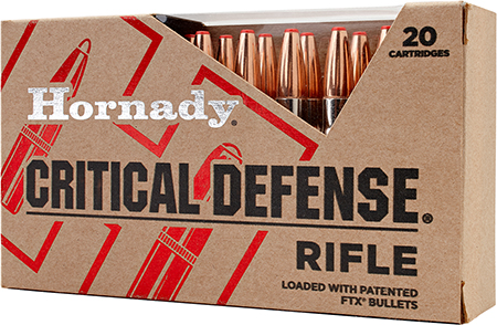 Hornady 80260 Critical Defense 223Rem 73gr Flex Tip eXpanding 20 Per Box/10 Case