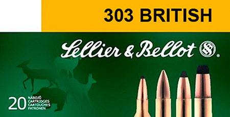 Sellier & Bellot SB303A Rifle 303British 180gr Full Metal Jacket 20 Per Box/20 Case