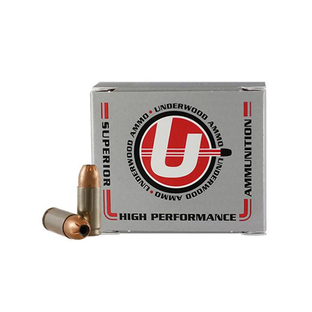 Underwood Hunting & Self Defense Handgun Ammunition 9mm Luger(+P) 147gr JHP 1125 fps 20/ct | Elite Firearms