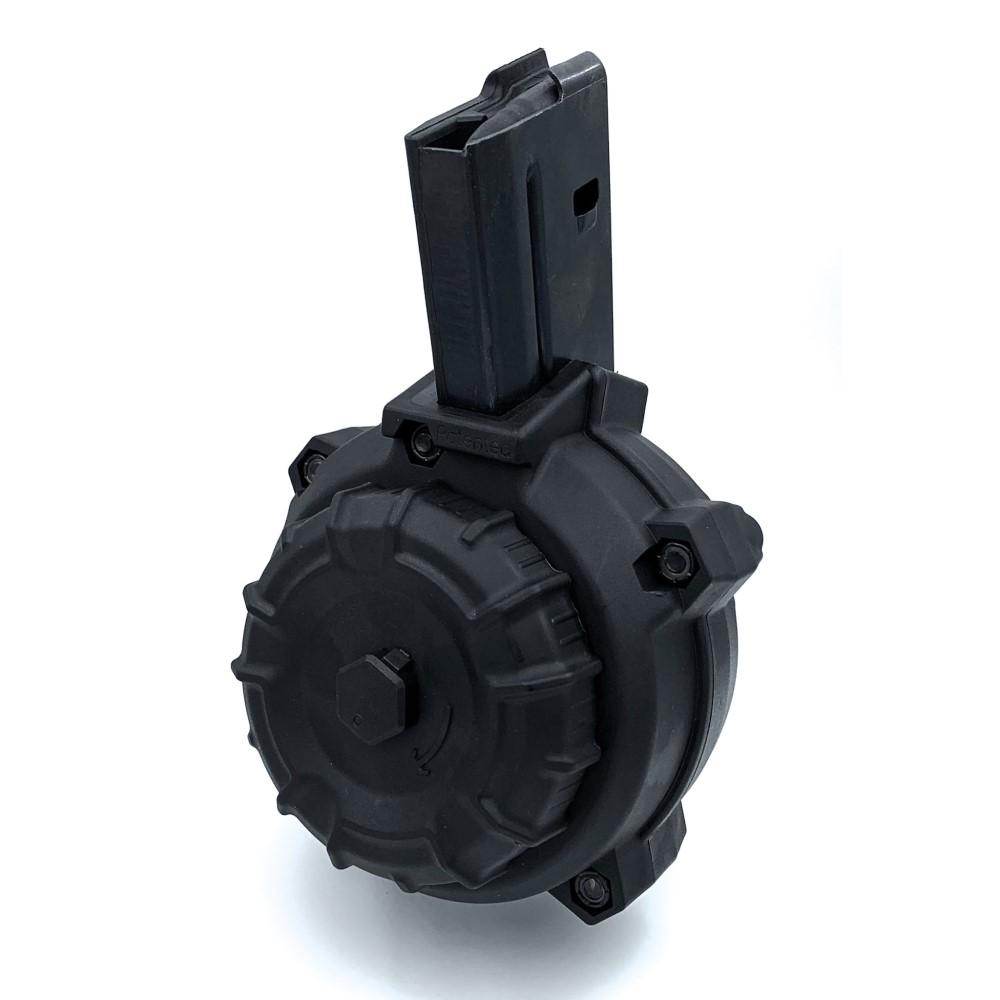 Promag AR-15 Rifle Magazine Black Drum 6.8 Spc 50/rd | Elite Firearms