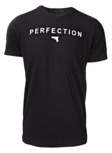 Glock AA75126 Perfection Pistol Black Cotton Short Sleeve Large