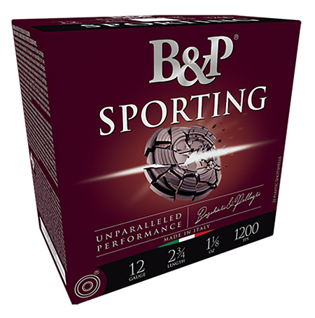B&P 12B1SCL8 Sporting Clay 12Gauge 2.75" 1oz 8Shot 25 Per Box/10 Case | Elite Firearms