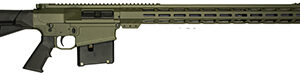 Great Lakes Firearms GL10243SSODG GLFA  243 Win AR-10 Stainless Steel 5+1 24" OD Green