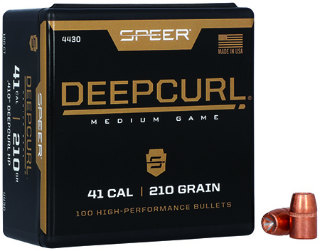 Speer 4430 DeepCurl 41Cal 210gr Hollow Point 100 Per Box/5 Case | Elite Firearms