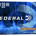 Federal 76239B Power-Shok 7.62x39mm 123gr Jacketed Soft Point 20 Per Box/10 Case | Elite Firearms