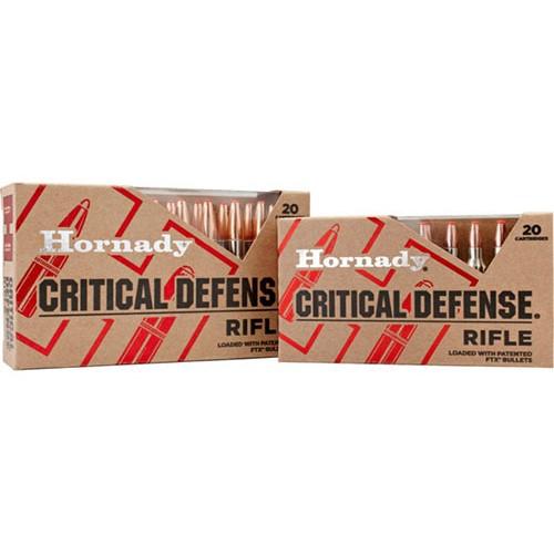Hornady .223 Remington 55gr CRITICAL DEFENSE Nickel – 20rd