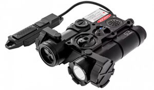 AGM Global Vision WLADCLA1B1 WLAD 1B Black Green Laser & IR Pointer/Illuminator Coaxial Dual Laser White LED 300 Lumen | Elite Firearms