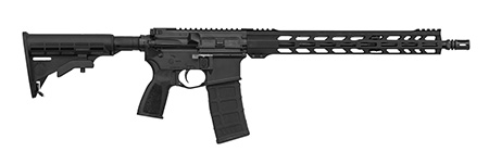 ZRO Delta 223WYBR012 Ready Series ZR01 Full Size 223 Wylde 30+1 16" Black Nitride Threaded Barrel, Black M-LOK Aluminum Receiver, Black Adjustable Synthetic Stock, Black A2 Grip | Elite Firearms