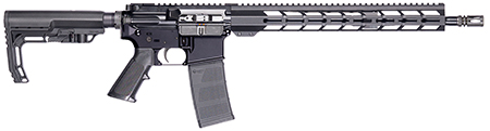 Patriot Ordnance Factory 02316 P-15 Base 5.56 NATO 10+1 16.50" Black Anodized A2 Style Grip | Elite Firearms