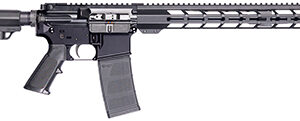 Patriot Ordnance Factory 02317  P-15 Base 5.56 NATO 10+1 16.50" Black Anodized A2 Style Grip *California Compliant
