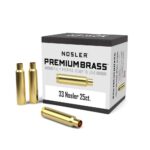 Nosler Unprimed Brass Rifle Cartridge Cases 25/ct .33 Nosler | Elite Firearms