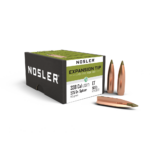 Nosler E-Tip Lead Free Rifle Bullets .338 Lapua Mag .338" 225 gr SPTZ ETIP 50/ct | Elite Firearms