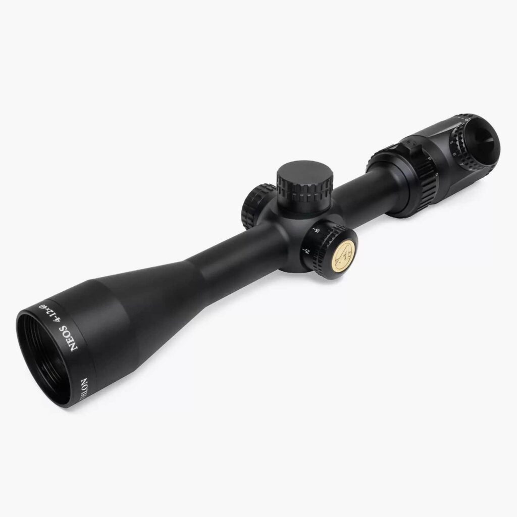 Athlon Neos Rifle Scope 4-12x40 1" SFP BDC 500 IR MOA Illum Black | Elite Firearms