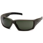 Pyramex Overwatch Shooting Glasses Black with Grey Lens Anti Fog | Elite Firearms