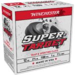 Winchester Super-Target Shotshells 12 ga 2-3/4" 1 oz 1180 fps #7.5 25/ct