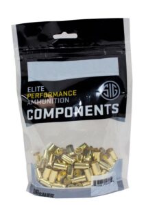 Sig Sauer Unprimed Brass Handgun Cartridge Cases .380 Auto 100/ct | Elite Firearms