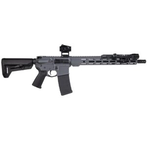 Shark Coast Tactical "Grey Knight" AR-15 Rifle 5.56mm 30rd Magazine 16" Barrel 15" Handguard Vortex Crossfire & Streamlight Protac Carrybag | Elite Firearms