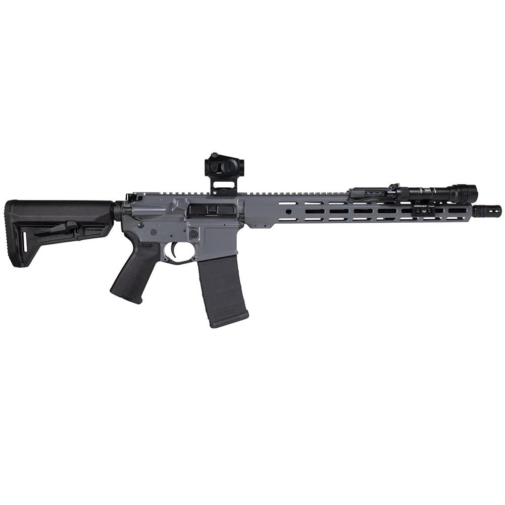 Shark Coast Tactical "Grey Knight" AR-15 Rifle 5.56mm 30rd Magazine 16" Barrel 15" Handguard Vortex Crossfire & Streamlight Protac Carrybag | Elite Firearms