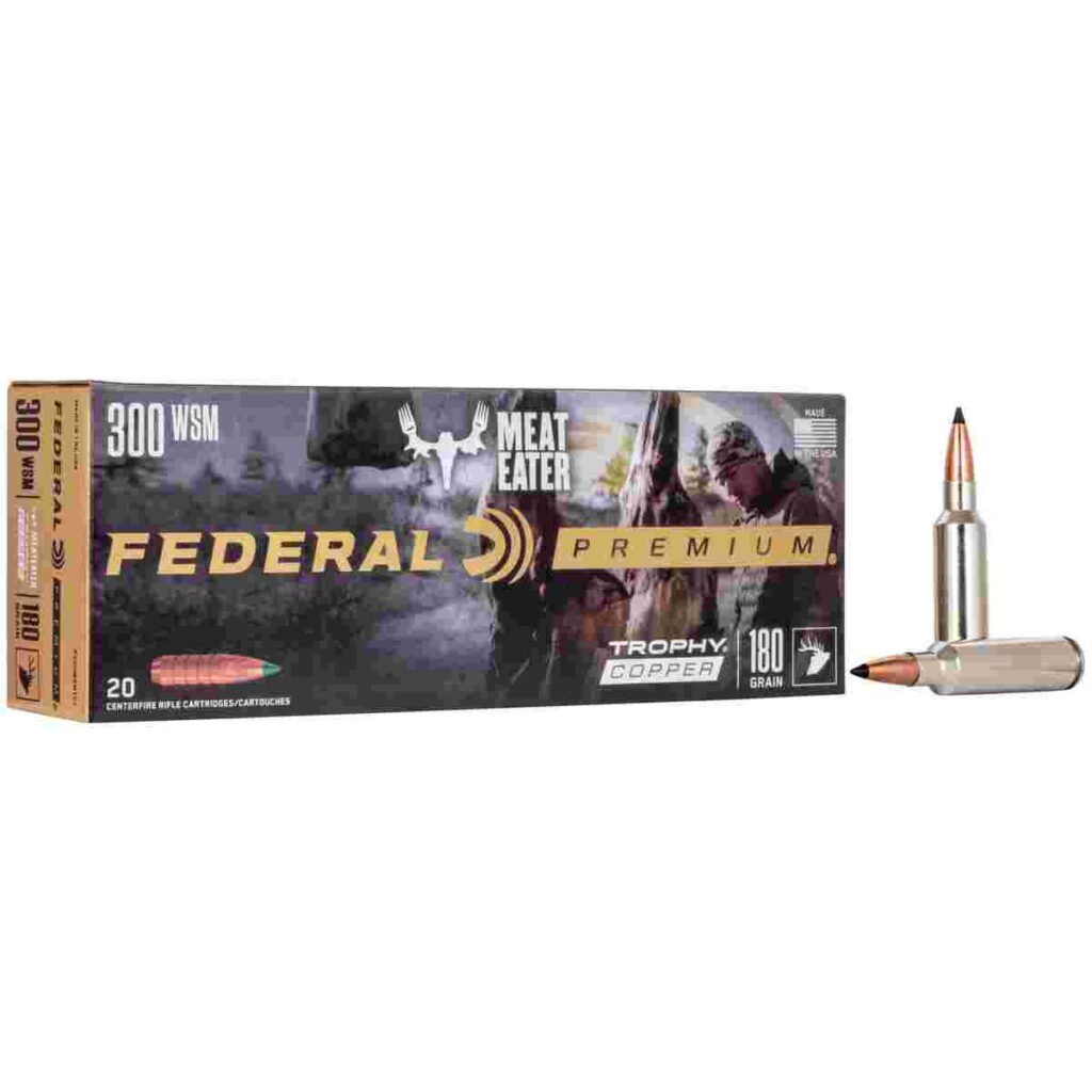 Federal Premium Trophy Copper Rifle Ammunition .300 WSM 180 gr TC 2960 fps 20/ct | Elite Firearms