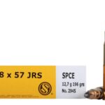 Sellier & Bellot Rifle Ammunition 8x57JRS 196 gr SPCE 2380 fps - 20/box | Elite Firearms
