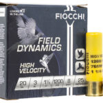 Fiocchi 203HV8 Field Dynamics High Velocity 20Gauge 3" 1 1/4oz 8Shot 25 Per Box/10 Case | Elite Firearms