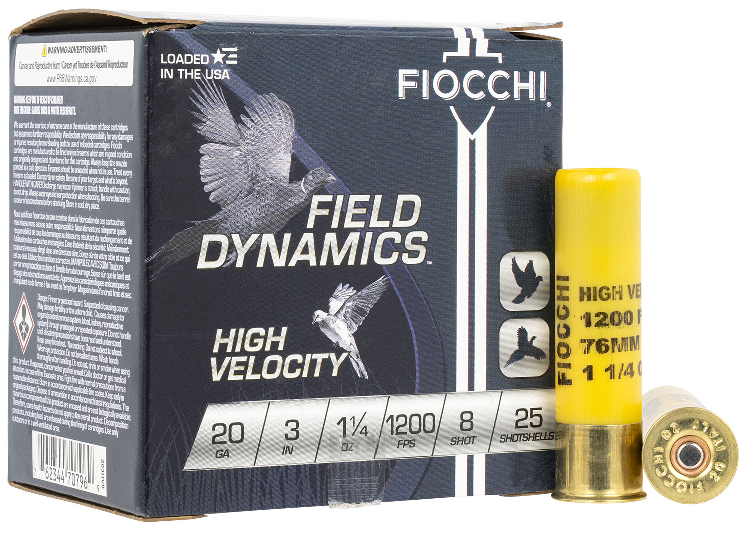Fiocchi 20 Gauge – 25rd